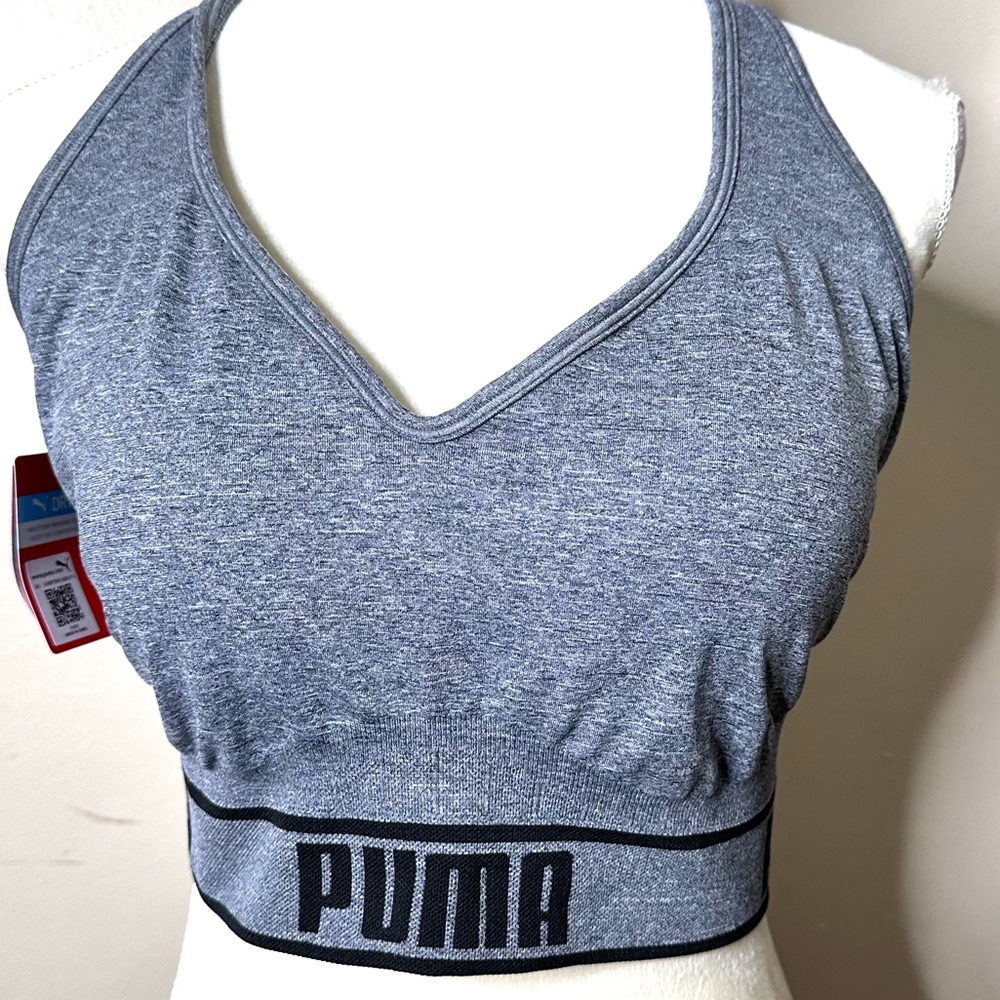 COPY - NWT-PUMA MESH RACERBACK SPORTS BRA-XL-6346